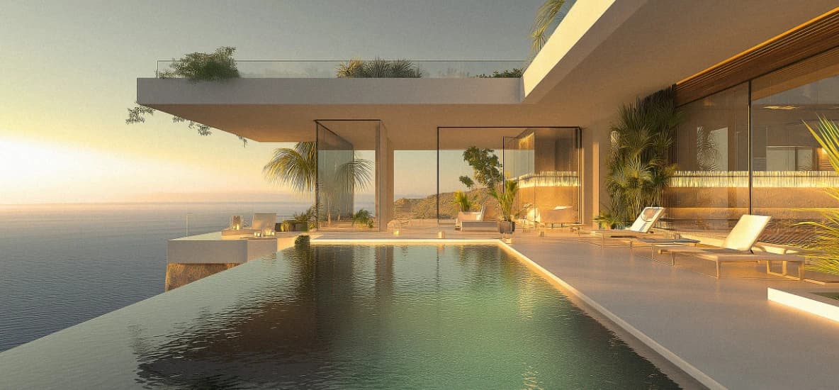 Luxury residence with pool